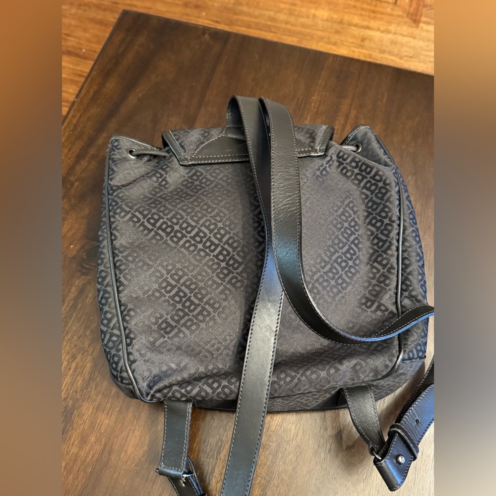 Authentic Bally Canvas Backpack - Picture 2 of 6
